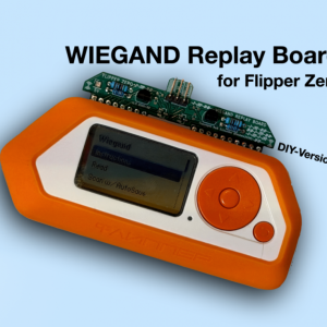 WIEGAND Replay Board for Flipper Zero (DIY-Version)