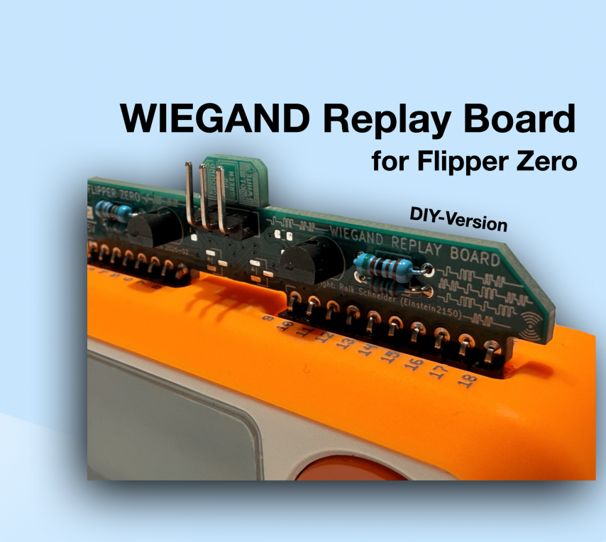 WIEGAND Replay Board for Flipper Zero (DIY-Version) – Bild 2